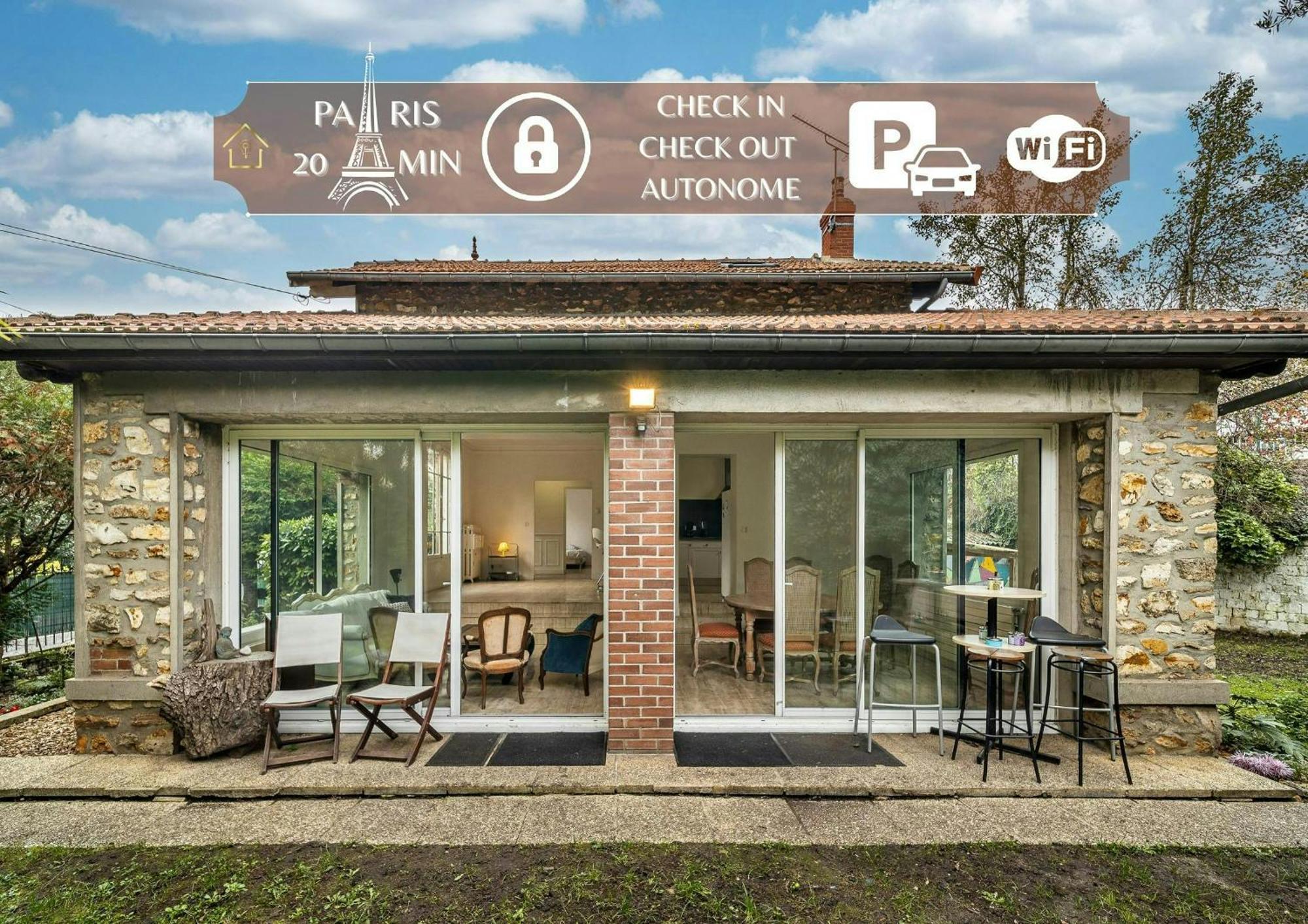 Вілла Le Ministere De La Paix - 15Min To Gare Du Nord Soisy-sous-Montmorency Екстер'єр фото